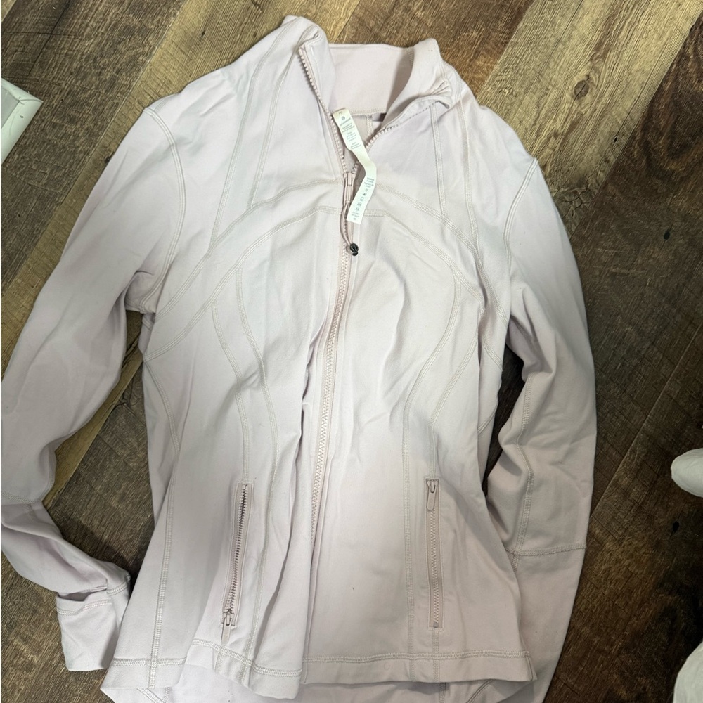 Women's LuluLemon Light Pink Define Jacket